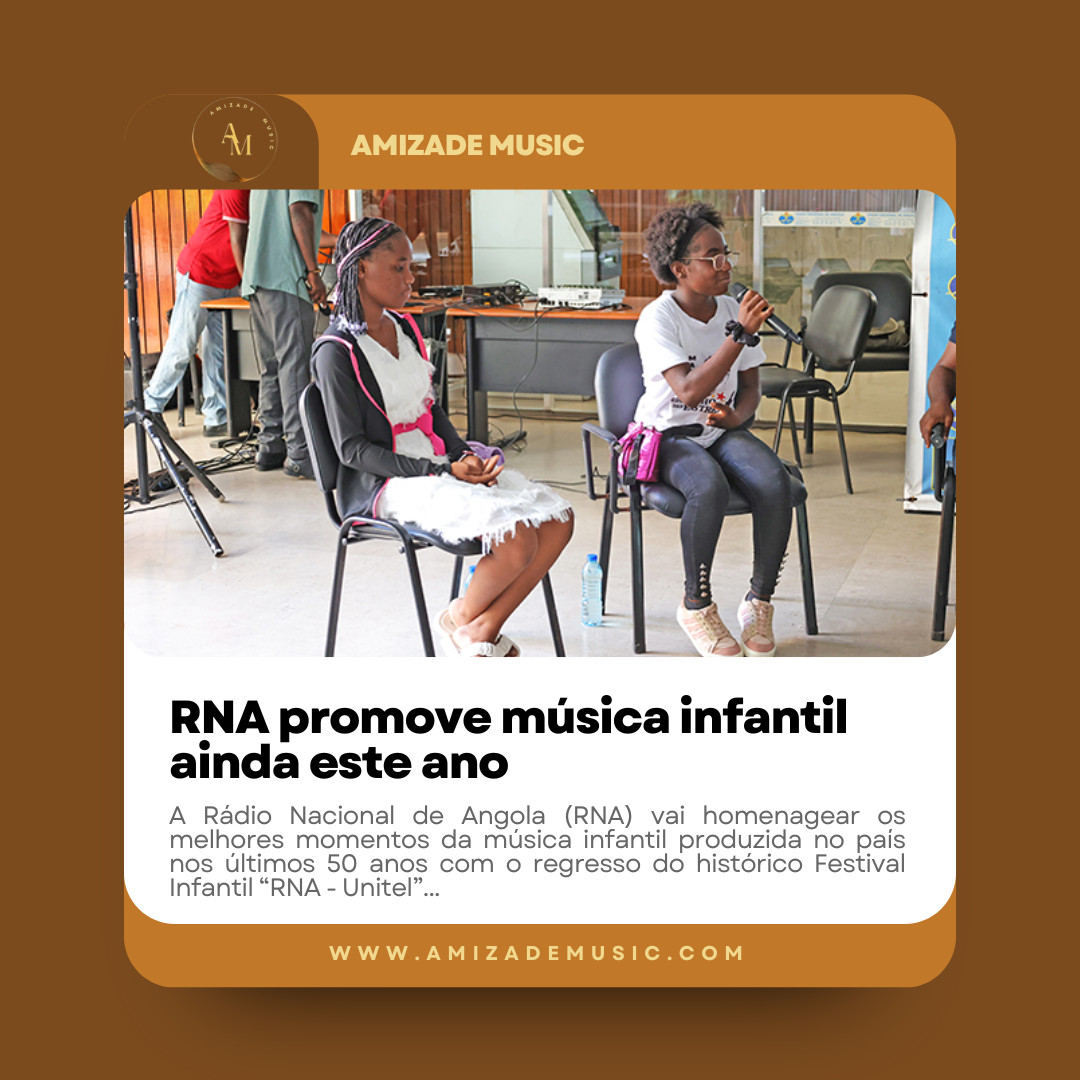 Notícia sobre RNA promove música infantil ainda este ano